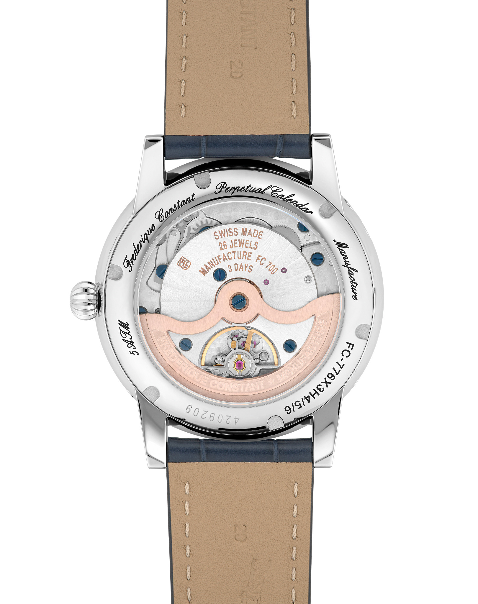 Manufacture Classic Perpetual Calendar Watch FC-776N3H6